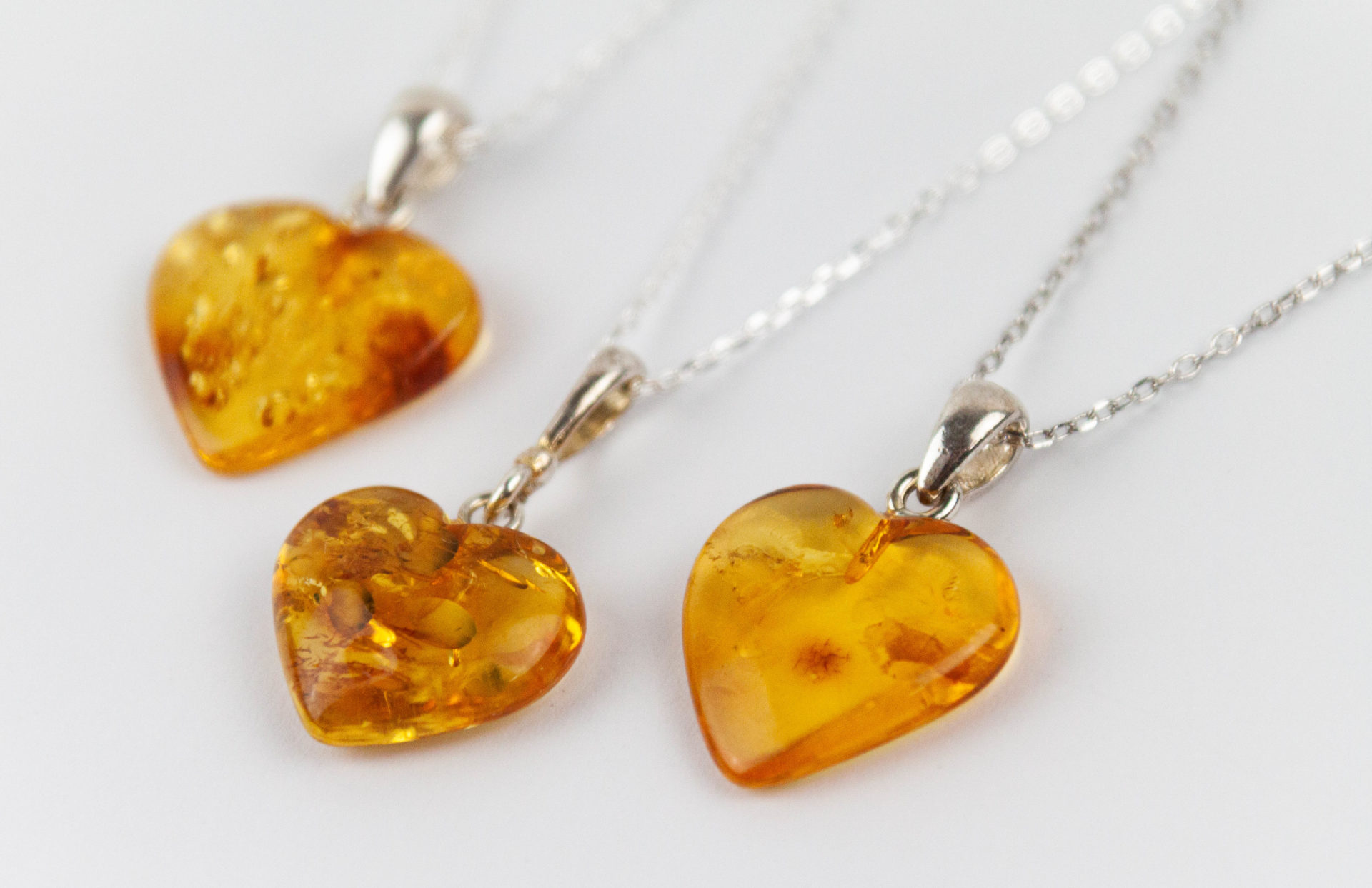 Les pendentifs en ambre